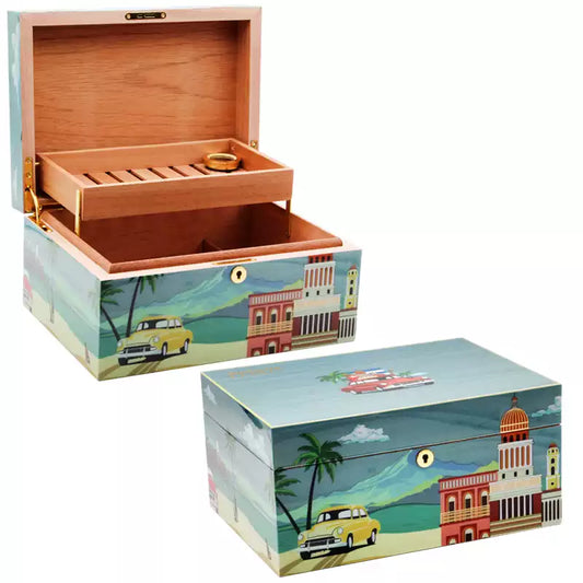 Lafuli Cedar Wood Cigar Humidor