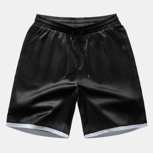 Contrast Satin 7" Shorts
