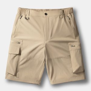 Lightweight Stretch Quick-Dry Cargo Shorts