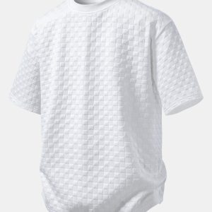 Relax Fit Checkerboard T-Shirt